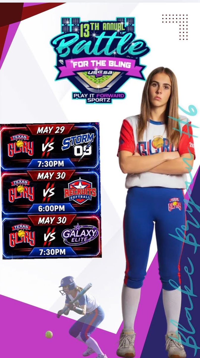 BlakeBryan2030's tweet photo. Let’s Go! Summer is here which means it’s time for more 🥎 with @TexasGloryIL30 https://t.co/rAA9ersK8u