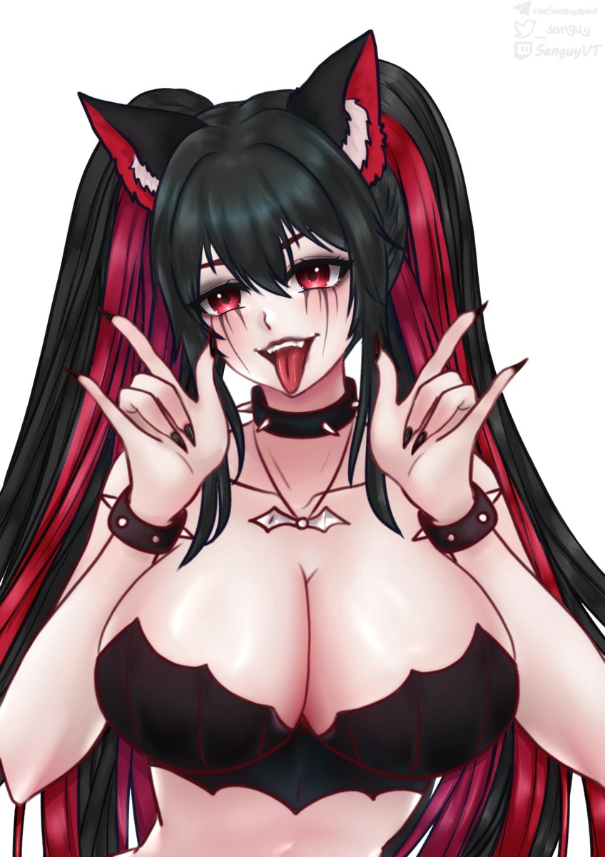 Sanguy ~ 👑 Neko Queen Vtuber🐱LIVE2D ARTIST tweet media