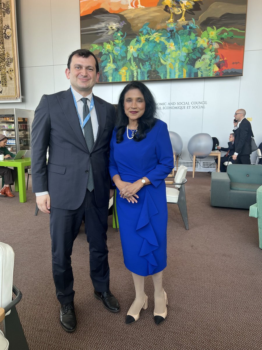 safarov_elgun's tweet photo. Election campaign Dr. Elgun Safarov with Professor Madam Rangita de Silva de Alwis                                                Let’s DO It #Reelection #HumanRights #InternationalLaw #VoteforElgunSafarov #VoteforRangitadeSilva #CEDAW #Elections2026 @CedawUn @Azerbaijan https://t.co/bvIRczzTGC
