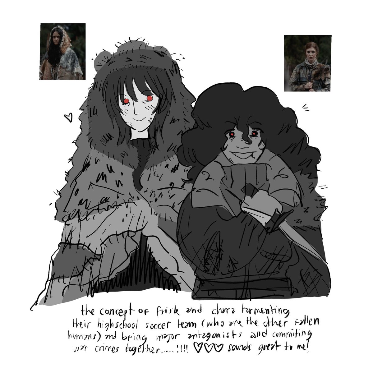 Tea_Idiot's tweet photo. extremely self indulgent charisk au concept https://t.co/UZLlDbPAbG