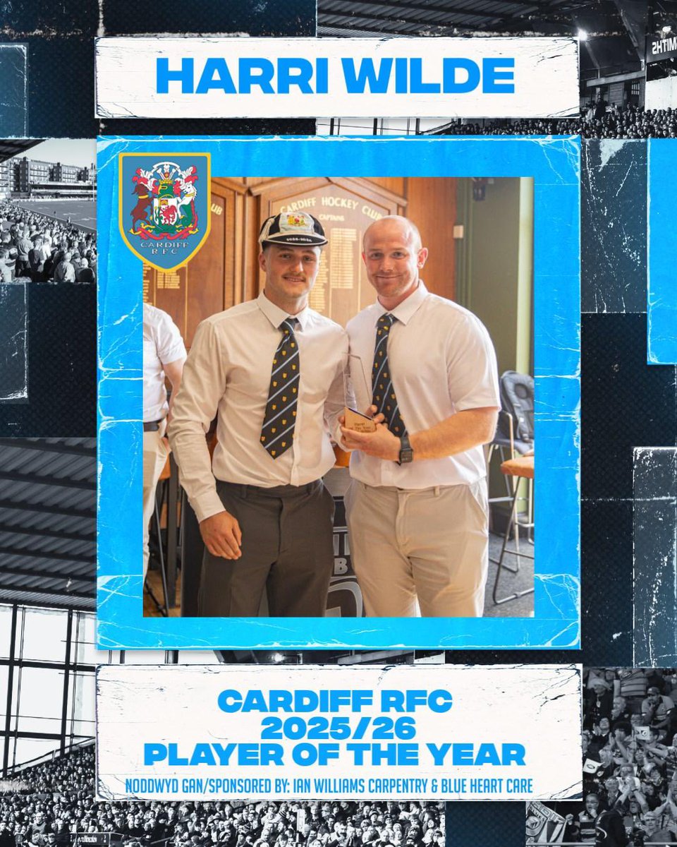 Cardiff_RFC's tweet photo. Gwobrau 25/26 Awards 🔵⚫️⭐️ https://t.co/dv0seQhzrj