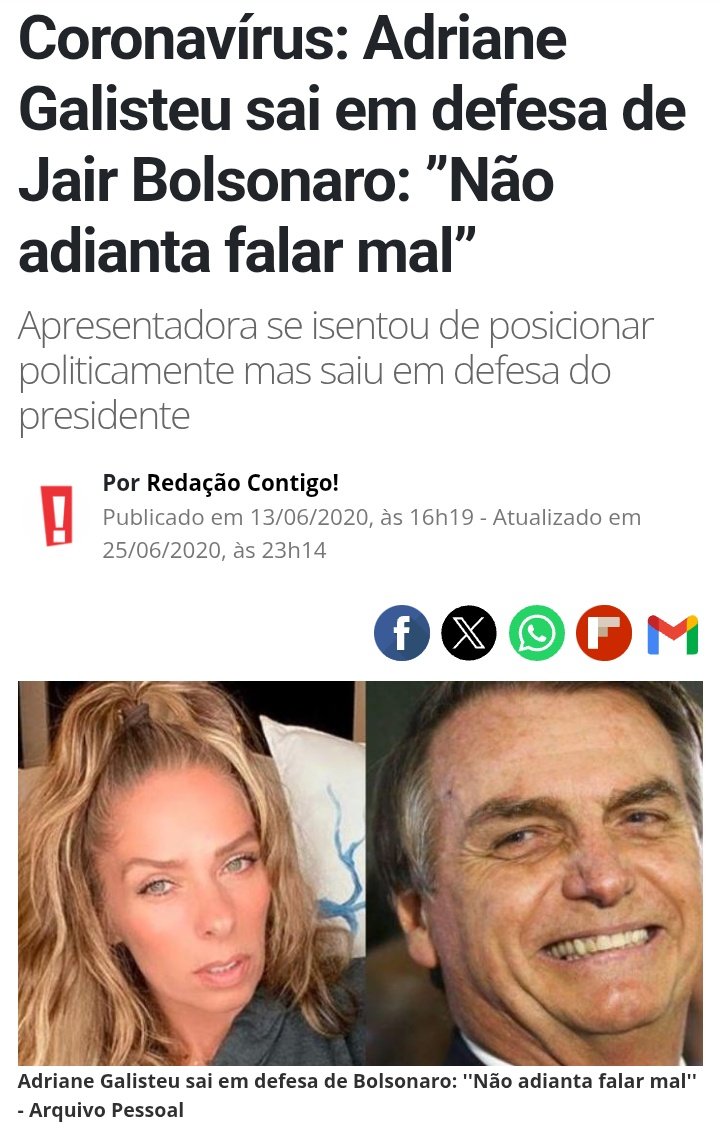 meneghelee's tweet photo. @updatecharts mas é claro que ela ia curtir, ela é bolsonarista, segue o nikolas ferreira kkkkk por isso nunca será rainha xuxa https://t.co/EX2a6KkwOz