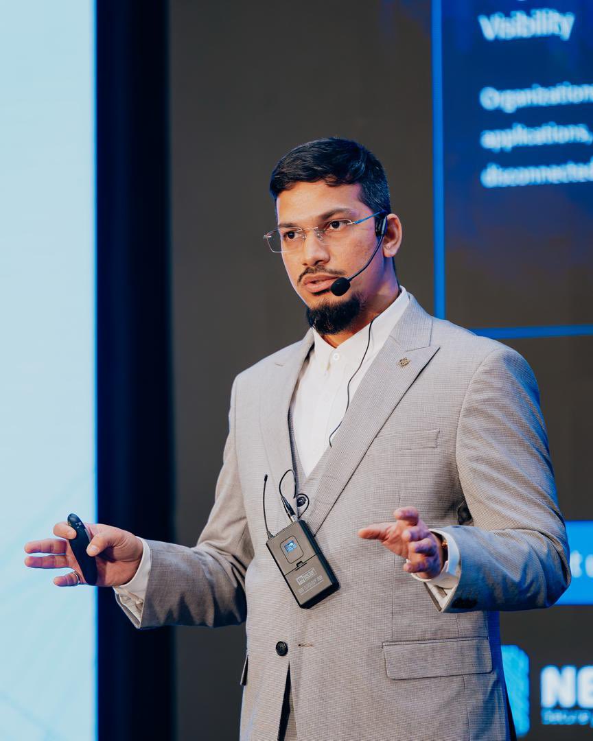 IGIHE's tweet photo. Success will belong to organizations that build intelligent visibility and adaptive control not just more tools.”

At the VisiontechLaunchSummit, Aliasgar Bohra, CEO & Founder of Netviss, explored how real-time network intelligence can strengthen control, trust, and digital resilience across Africa’s evolving digital landscape.

Highlighting the role of AI visibility, risk mitigation, and zero-trust intelligence systems, he shared how the Netviss partnership with Visiontech aims to bring smarter, unified, and more resilient digital infrastructure solutions to the Rwandan market.