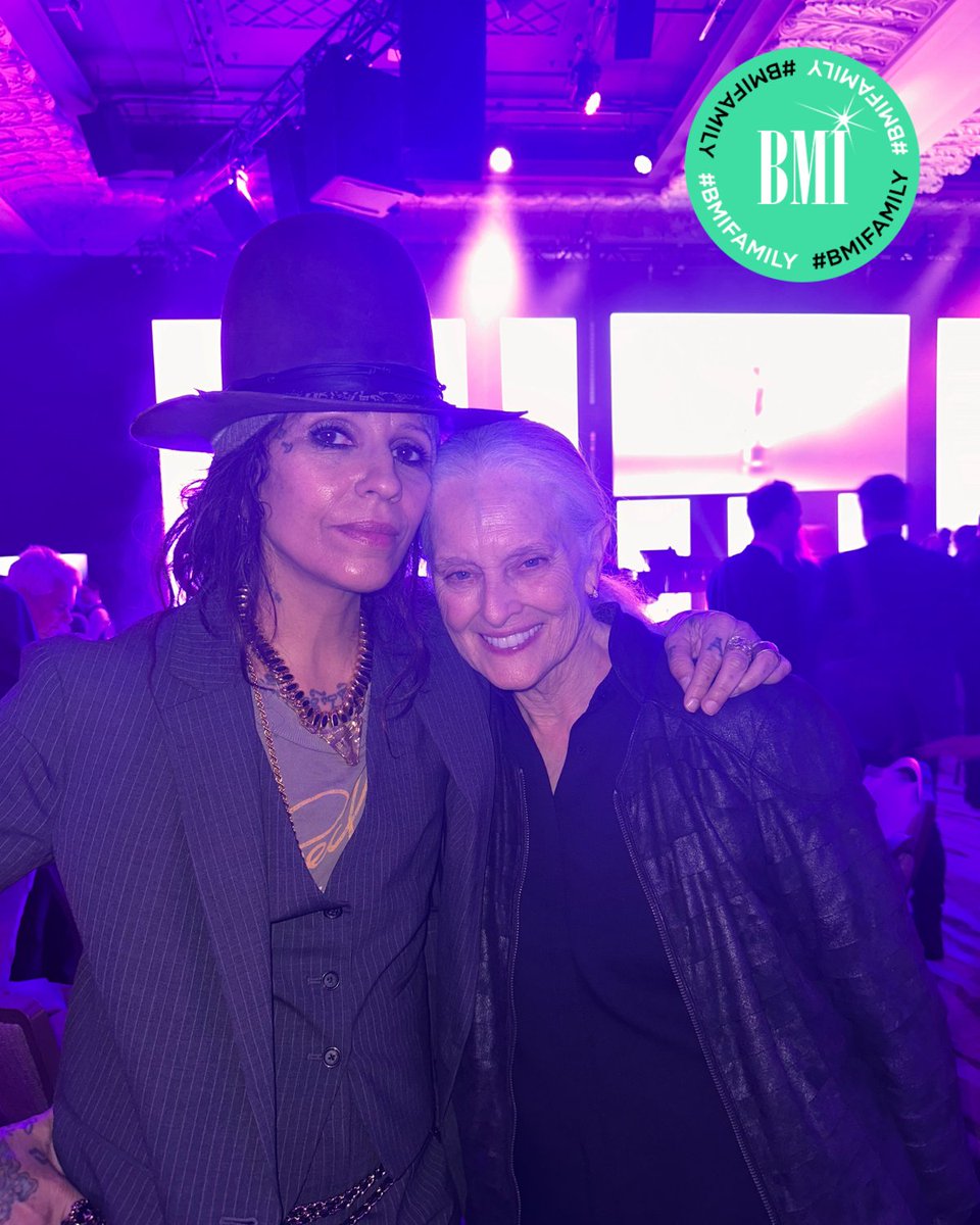 bmi's tweet photo. Our VP of Worldwide Creative, #BarbaraCane, caught up with @RealLindaPerry at this year’s Ivors! During the ceremony, Linda received the International Songwriter Award, recognizing the profound cultural and commercial impact her songs have had in the U.K. over the past year. 🎶💙 #BMILondon