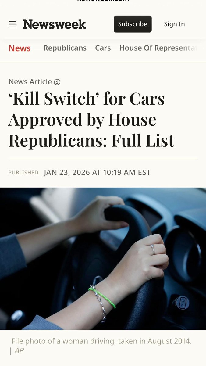 washghost1's tweet photo. They’re gonna keep taking this further and further until you just won’t be allowed to drive at all https://t.co/cCcMlB2jcD