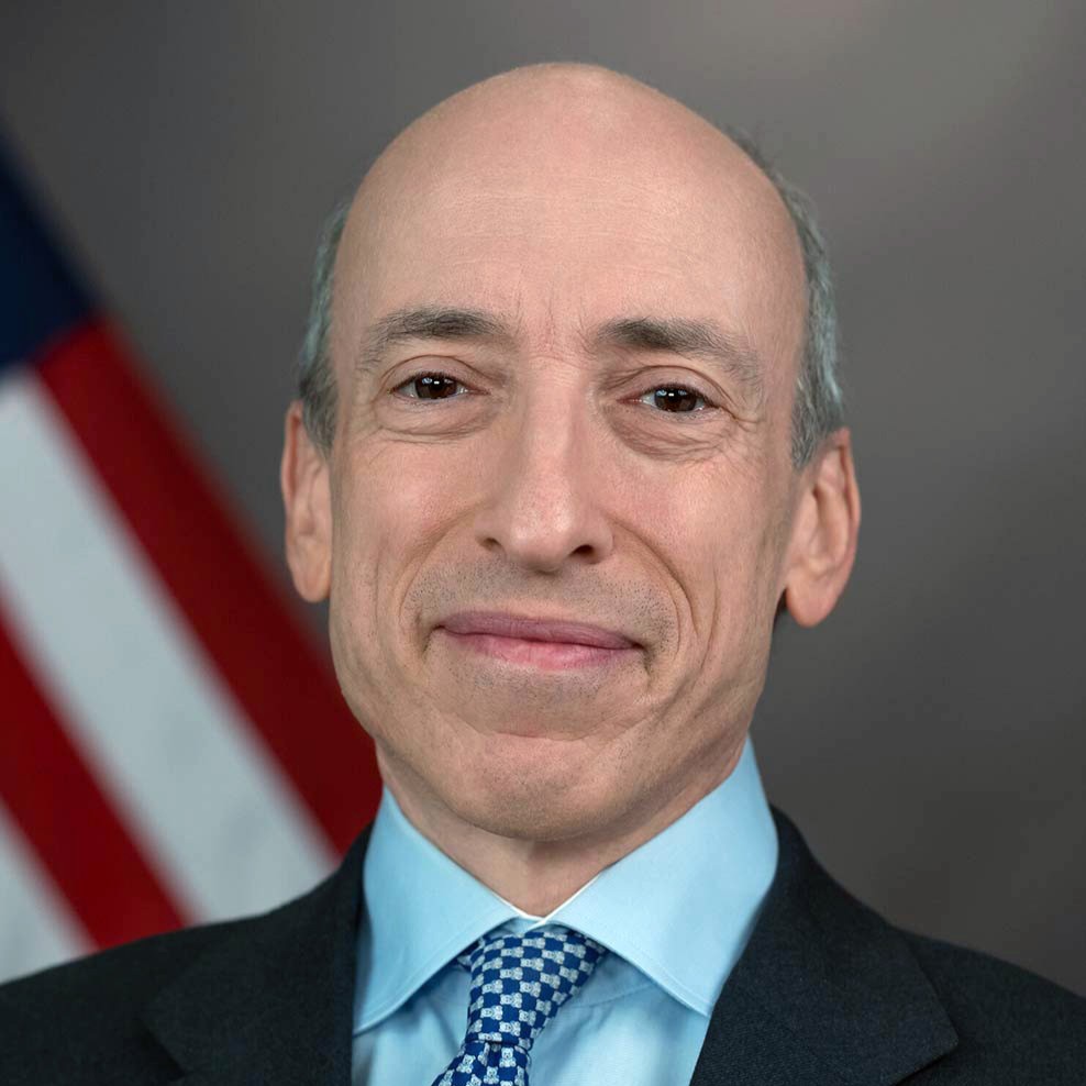 CoinMarketCap's tweet photo. LATEST: 🇺🇸 Former SEC Chair Gary Gensler says President Trump is wrong to give the CFTC authority over prediction markets, arguing it should be left to the states. https://t.co/2otolNOffQ