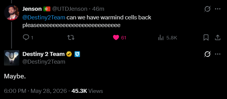 LukeCB14's tweet photo. Warmind Cells may be found media... https://t.co/vE2jOSNnqQ