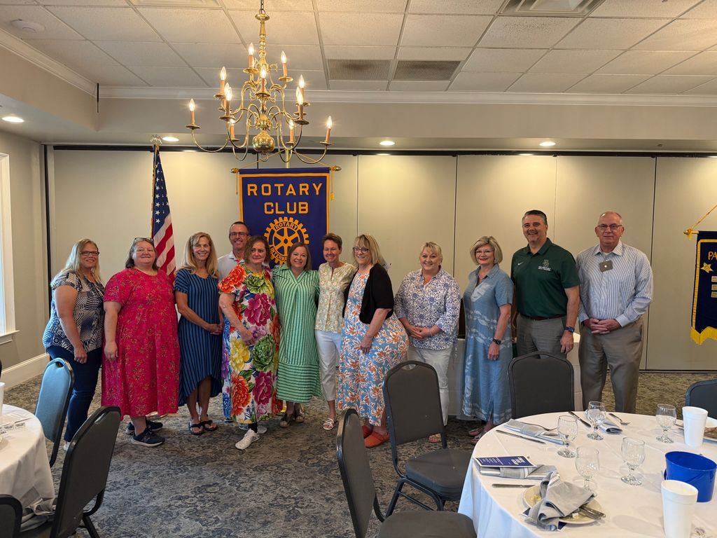 RotaryClubLexSC's tweet photo. What an honor today! 🎉 Rotarian &amp; Lexington School District One Superintendent Dr. Keith Price brought in retirees from Lexington District One to be celebrated!

Thank you for your years of service and dedication to our community. 🙏🎓

#rotarycluboflexington #serviceaboveself https://t.co/nzhEQQ1mWy