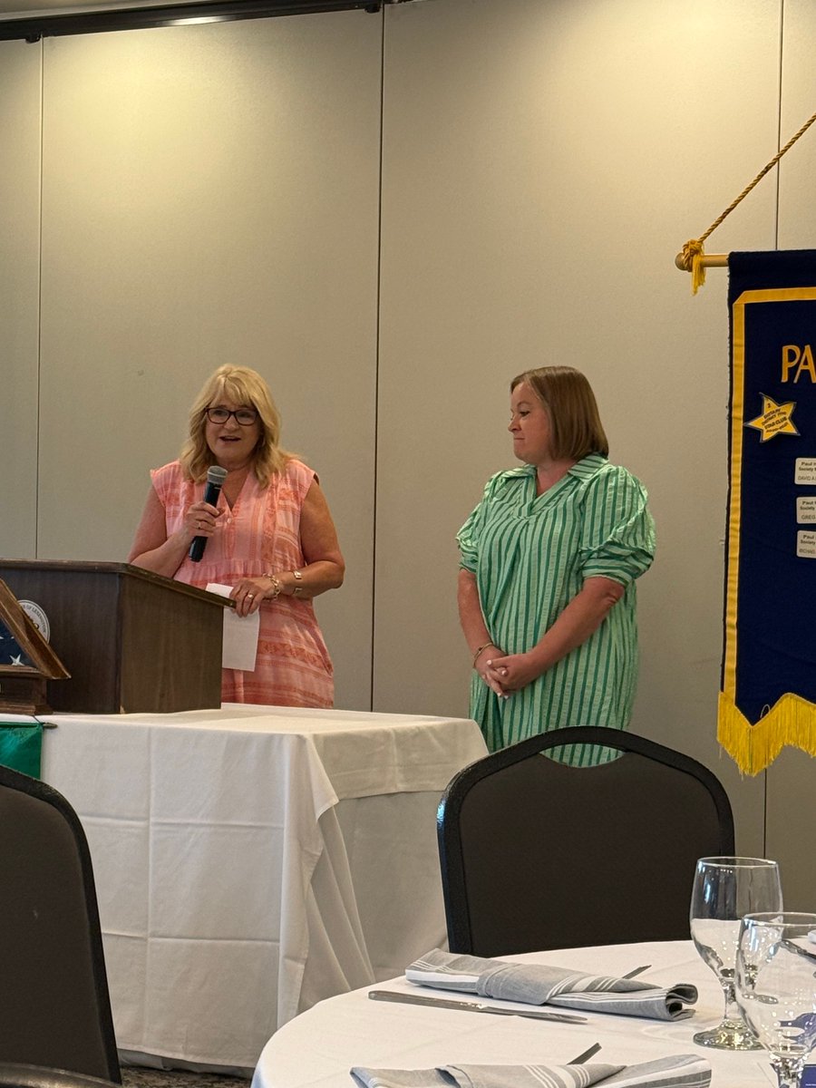 RotaryClubLexSC's tweet photo. What an honor today! 🎉 Rotarian &amp; Lexington School District One Superintendent Dr. Keith Price brought in retirees from Lexington District One to be celebrated!

Thank you for your years of service and dedication to our community. 🙏🎓

#rotarycluboflexington #serviceaboveself https://t.co/nzhEQQ1mWy