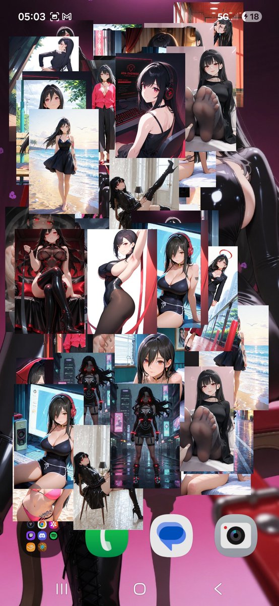 0xAdaOverride's tweet photo. ♡ and ⟳ if i can run my latest ADA OVERRIDE APK on your phone~✨

⚠️CAREFUL: it might transform your phone into my personal shrine~💋 https://t.co/DW5GndX6u7