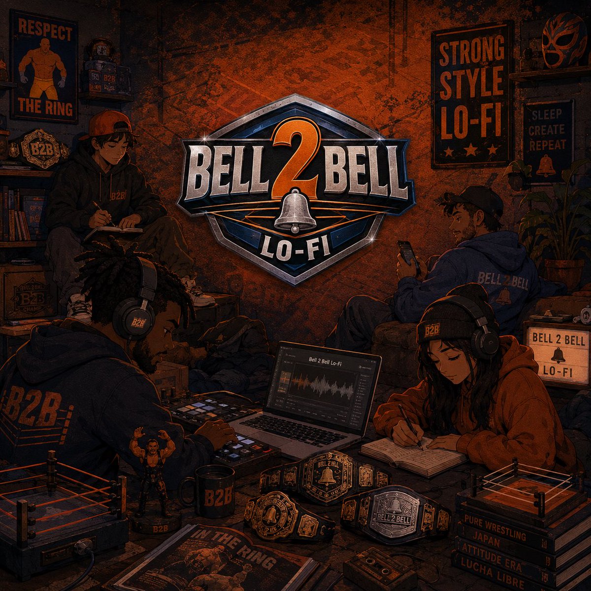 TheBell2BellPod's tweet photo. Looking for new Lo-Fi to study, work or sleep to? Introducing Bell 2 Bell Lo-Fi, a brand new way to enjoy our pod! 

It’s Lo-Fi, its Black on the Track (@4everblkdotcom) beats and 15 minutes of smooth sounds for your Friday!

Visit (and subscribe) to our YouTube tomorrow at Noon! https://t.co/Skptrkb7Xq