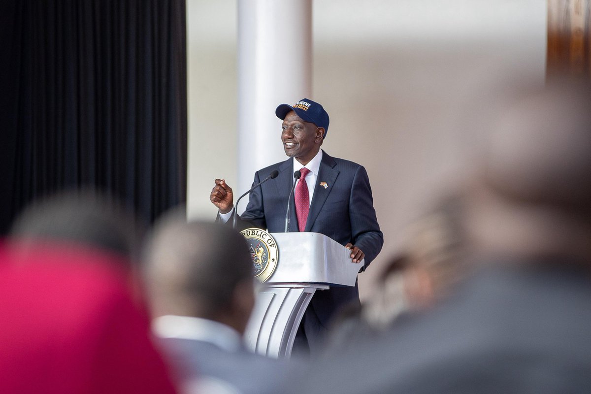 William Samoei Ruto, PhD tweet media