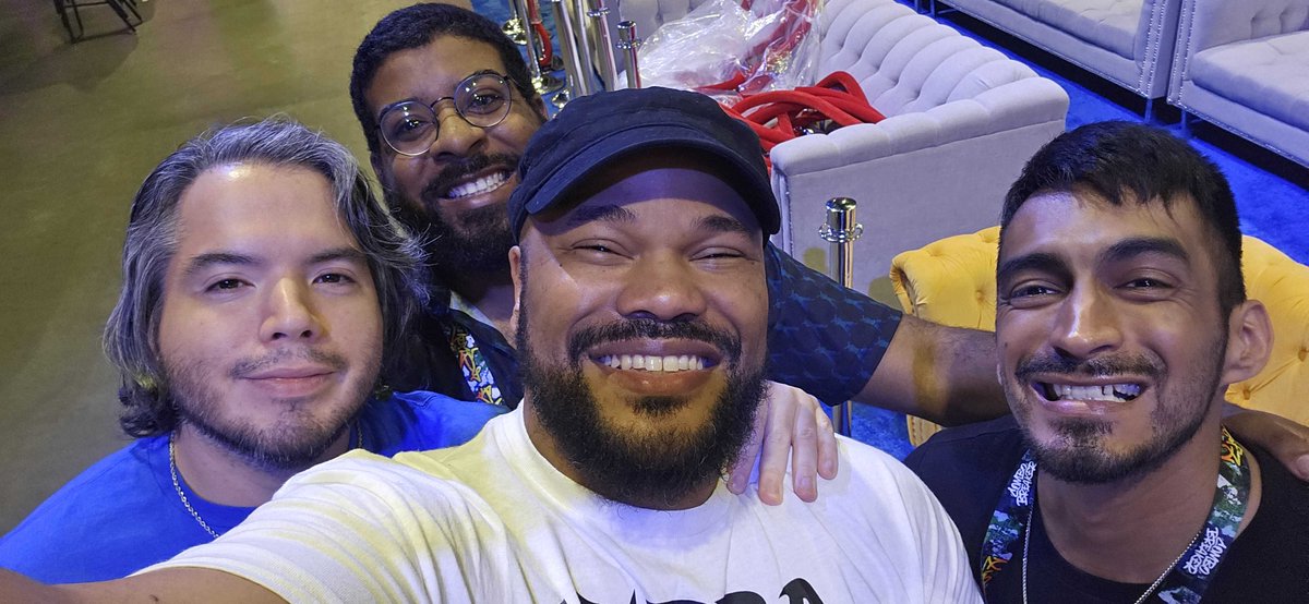 AlexSmithFGC's tweet photo. #CB2026 was a fantastic event, and we're fortunate to have experienced it. Thanks to all who staffed, and for the matches, support, discussions, friendship, smiles, hugs, kind praise, inspired crafts, and passion expressed by everyone there. Much love.

#UltraArcade https://t.co/UGtDLqAFrk