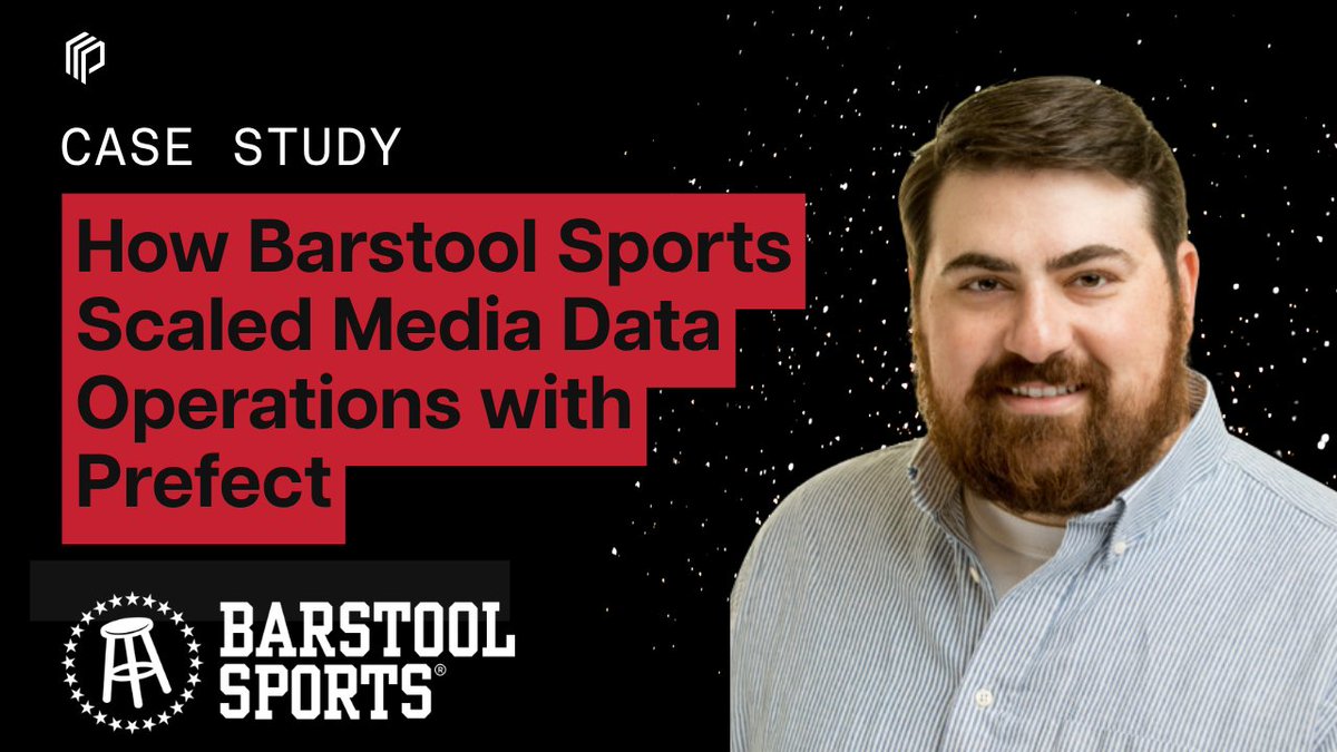 PrefectIO's tweet photo. Operating a massive media engine spanning from global podcasts to college affiliate networks is no easy task. 

We caught up with Senior Data Engineer, Jason Damiani, from @barstoolsports  to talk about how they migrated their data orchestration to Prefect Cloud.

Some of their results in the 🧵