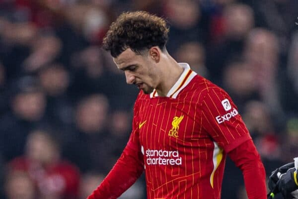 AnfieldScope_'s tweet photo. 🚨🔴BREAKING: Curtis Jones will now be most likely leaving Liverpool this summer due to the broken relationship on and off the pitch with manager Arne Slot. 

Since Curtis Jones is now expected to leave this summer a potential move for Crystal Palace midfielder Adam Wharton appears way more likely now. 

#LFC🔴