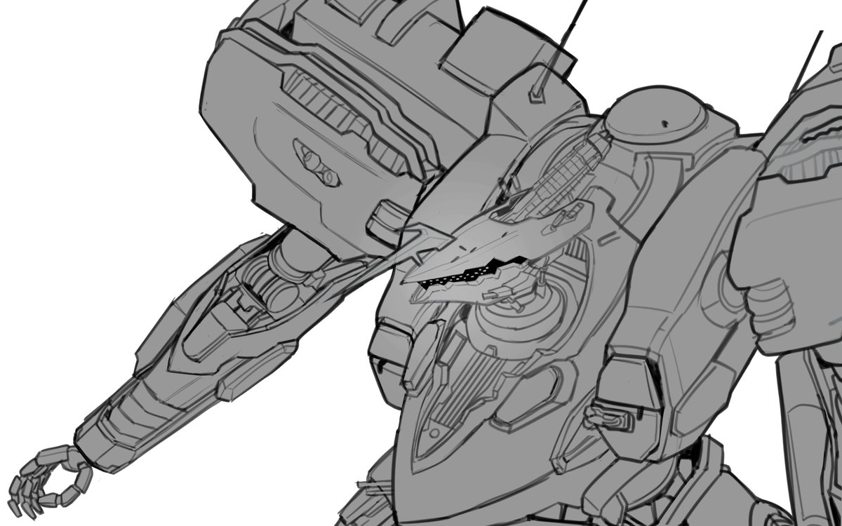0shikivn's tweet photo. Lineark's White Glint WIP

#ArmoredCore https://t.co/sd4n0QOFTq