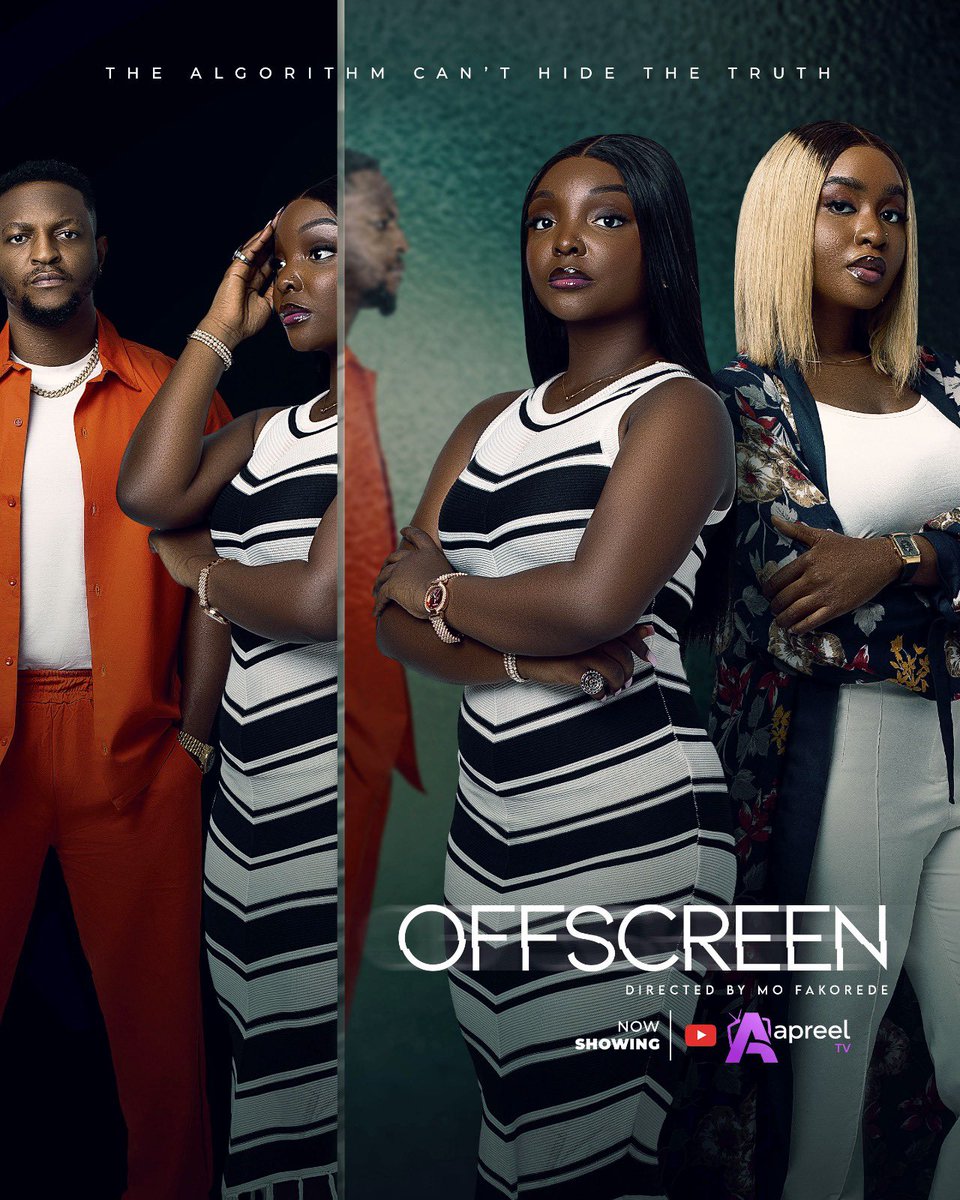 Mz__Mo's tweet photo. Two Sisters, One Guy and Social Media!

OFFSCREEN is now showing on ApreelTV

Link - https://t.co/Lub9rmIxqC

#AMoFakoredeFilm #ApreelTV #OffScreen https://t.co/WBQ0F9WLEn