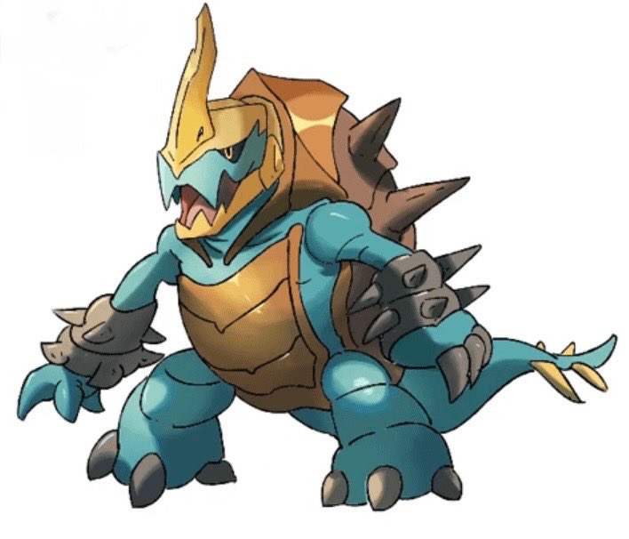 PoketwtConf's tweet photo. “A Drednaw cross-gen evo may sound enticing at first, until you realized that since S/V it gets Shell Smash now…..as a mon with 115 Atk, 74 Spe, and 90/90/68 bulk. Even if it keeps its Water/Rock typing it would genuinely break the game.
Artists: Blaze Incineroar, gmendezm” https://t.co/YoTeeSsuH1