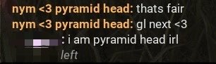 nym ♡ pyramid head tweet media
