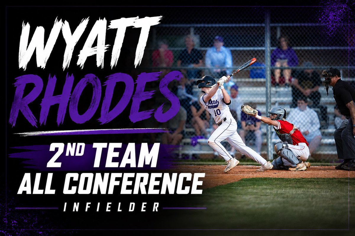 PHS_stitchball's tweet photo. Congrats to @WyattRhodes10 for being named All Conference 2nd Team Infield! https://t.co/mfed3sk7Jv