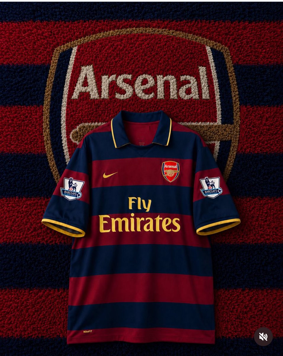 MontserratUser's tweet photo. I call it Arselona Jersey…which former Arsenal player does it reminds you of? https://t.co/UNY1fHUp3I