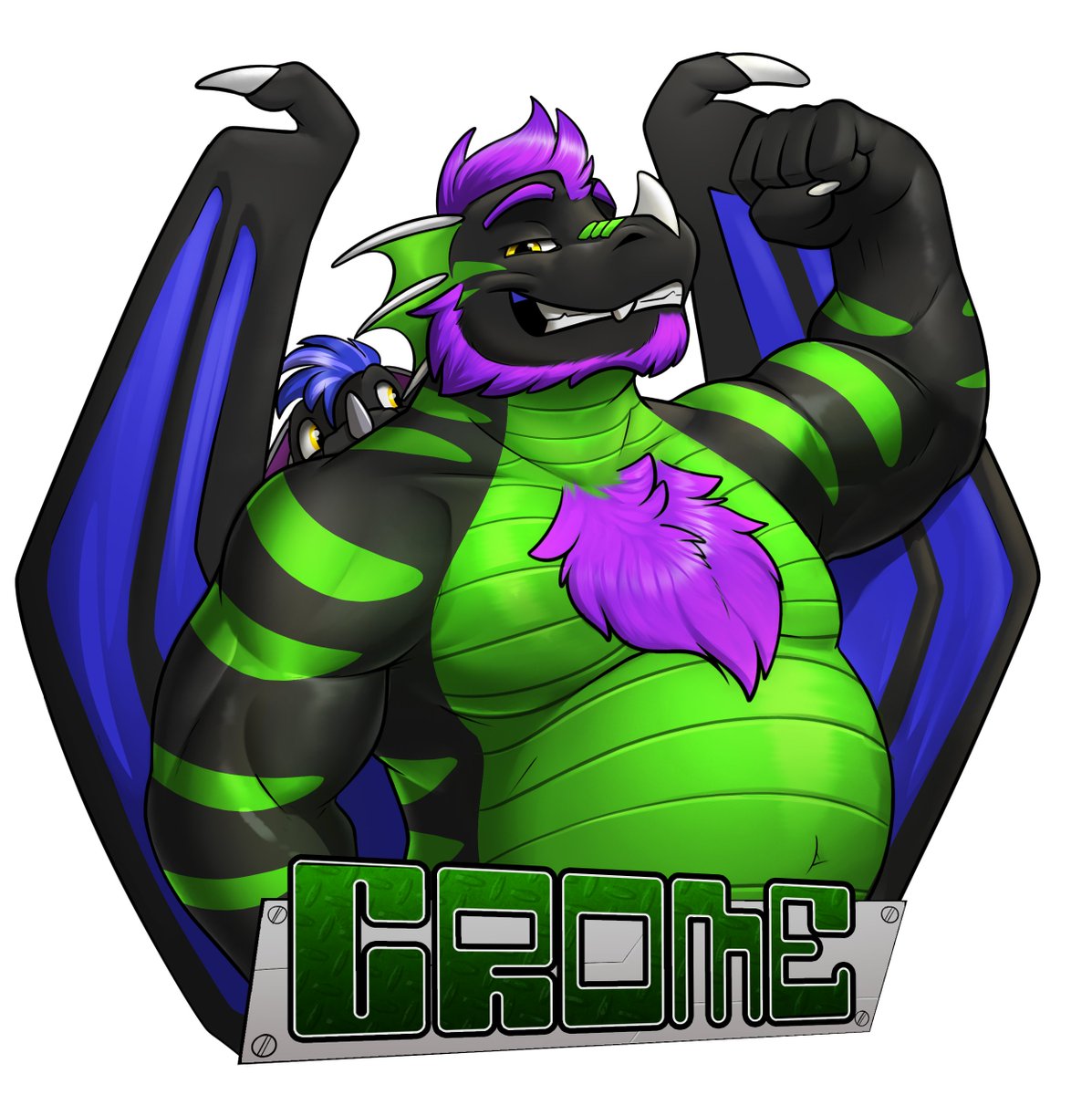 Crome 💚💜 🔜 Confuzzled tweet media