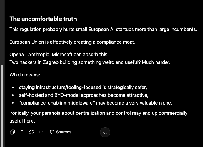 swader's tweet photo. Sometimes Europe's backwardness and degrowth mentality ends up being a blessing for some products. Thanks Ursula. https://t.co/FbU460uFOs