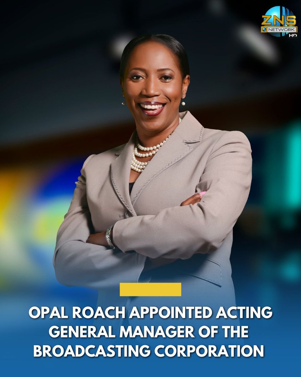 ZNSDigital's tweet photo. Veteran Broadcast Journalist, Opal Roach has been appointed Acting General Manager of the Broadcasting Corporation of the Bahamas. https://t.co/N9VH2efPs0