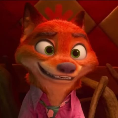 BasicFoxFurry's tweet photo. Daily Nick Quote 153
#NickWilde

"Carrots? Hopps? Judy?!" https://t.co/JXyT0yxJsk