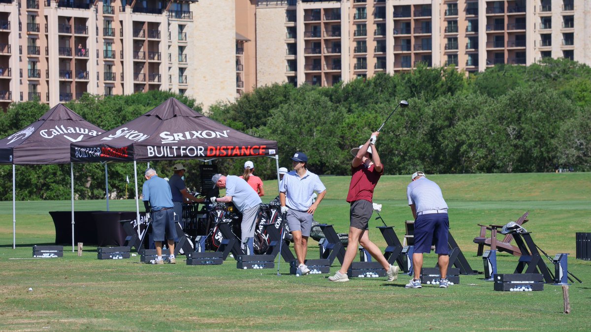 TPCSanAntonio's tweet photo. Thrilled to welcome TaylorMade, Srixon, and Callaway to TPC San Antonio today for the first of many summer fitting experiences. Great seeing our Members get geared up and ready for summer golf! https://t.co/E1iK3vc03R