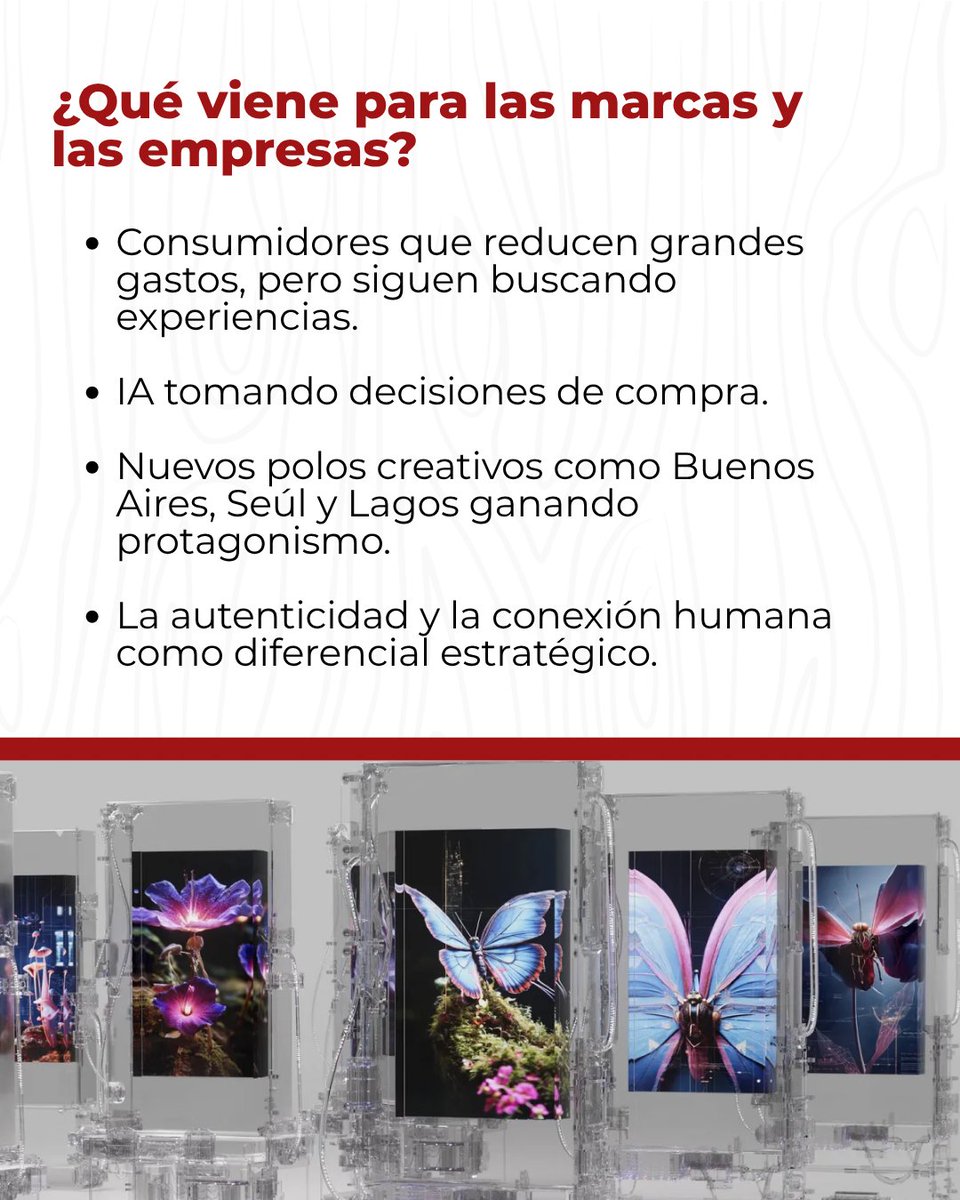 ASORAMyT's tweet photo. 📊 En la primera entrega de LECTURA ESTRATÉGICA, ASORA Madera y Tecnología analiza “The Future 100”, uno de los informes globales más influyentes sobre tendencias para 2026.

🔗 Leé la nota completa en: https://t.co/pgp5eJQOt4 https://t.co/sr17CW1dmr