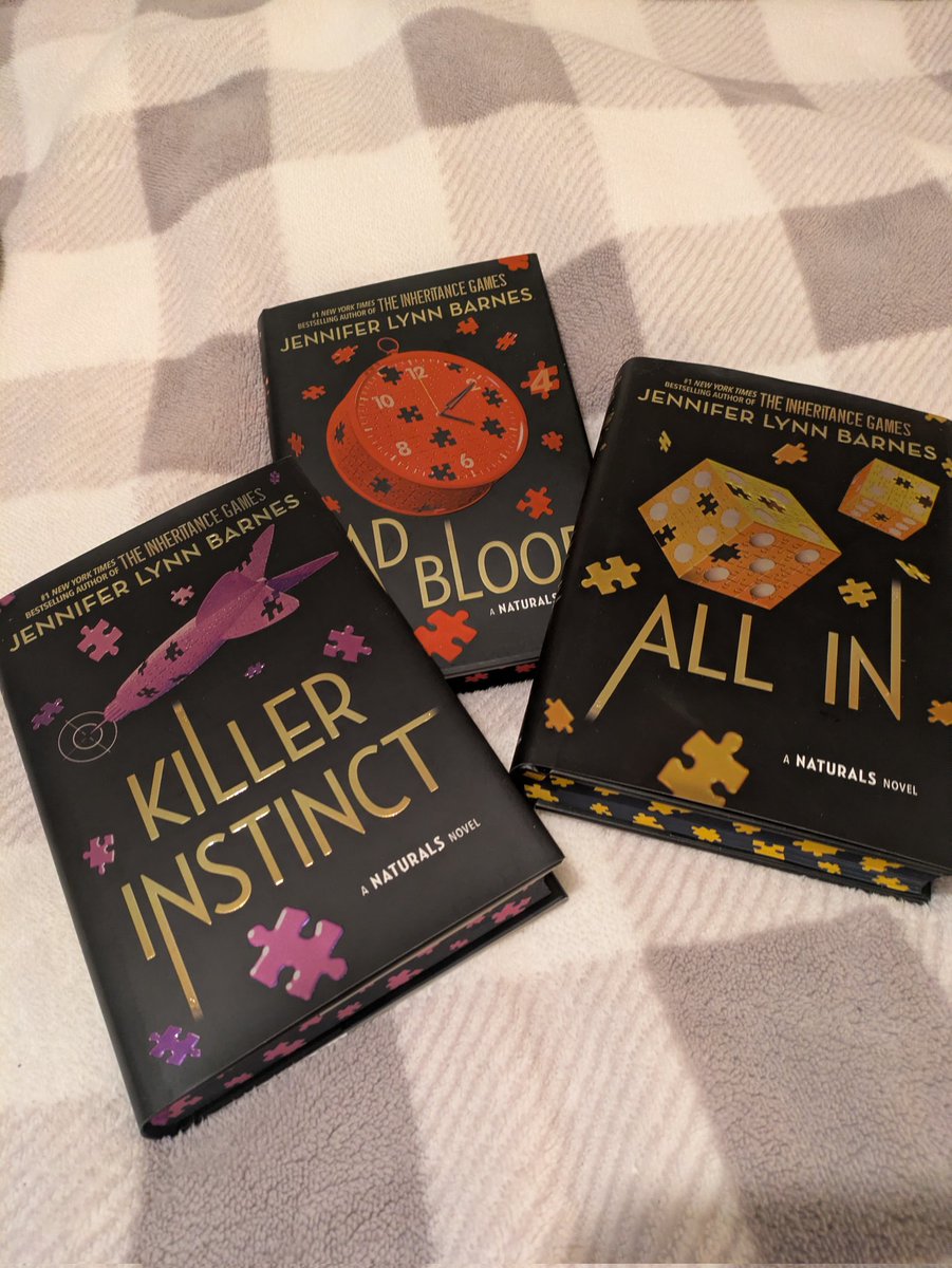 SMStokesBooks's tweet photo. 📚 Book Mail 📚

My pre-orders came through 😃. 
The Naturals special edition came out earlier this year, so I'm glad to add these to the set 😍. 

#bookseries #bookmail https://t.co/xA5pTL4L9A