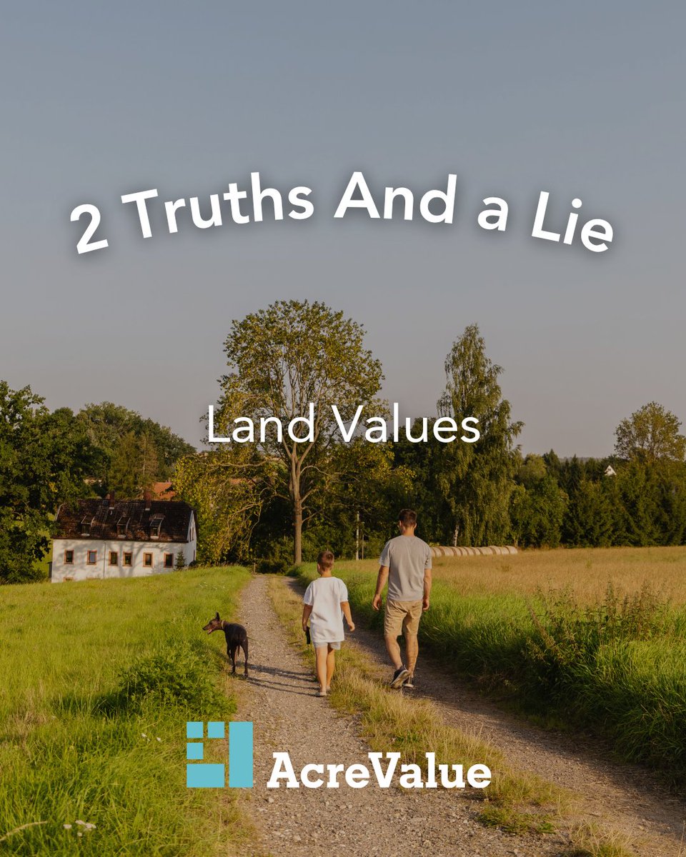 acrevalue's tweet photo. Land values shift for many reasons… but one of these statements doesn’t hold up. 🤔 https://t.co/CtkqhVeQl9
