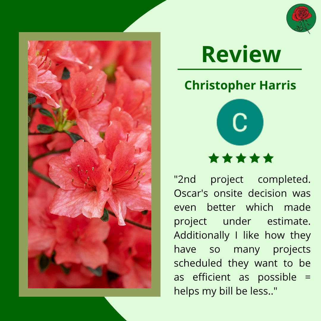 MuelleLandscape's tweet photo. Thank you, Christopher Harris! 💯🌿 We’re thrilled to exceed your expectations!
.
.
.
.
#CustomerFeedback #TopService #ThankYou #GardenCare #Landscaping https://t.co/k8N6jW9UKO