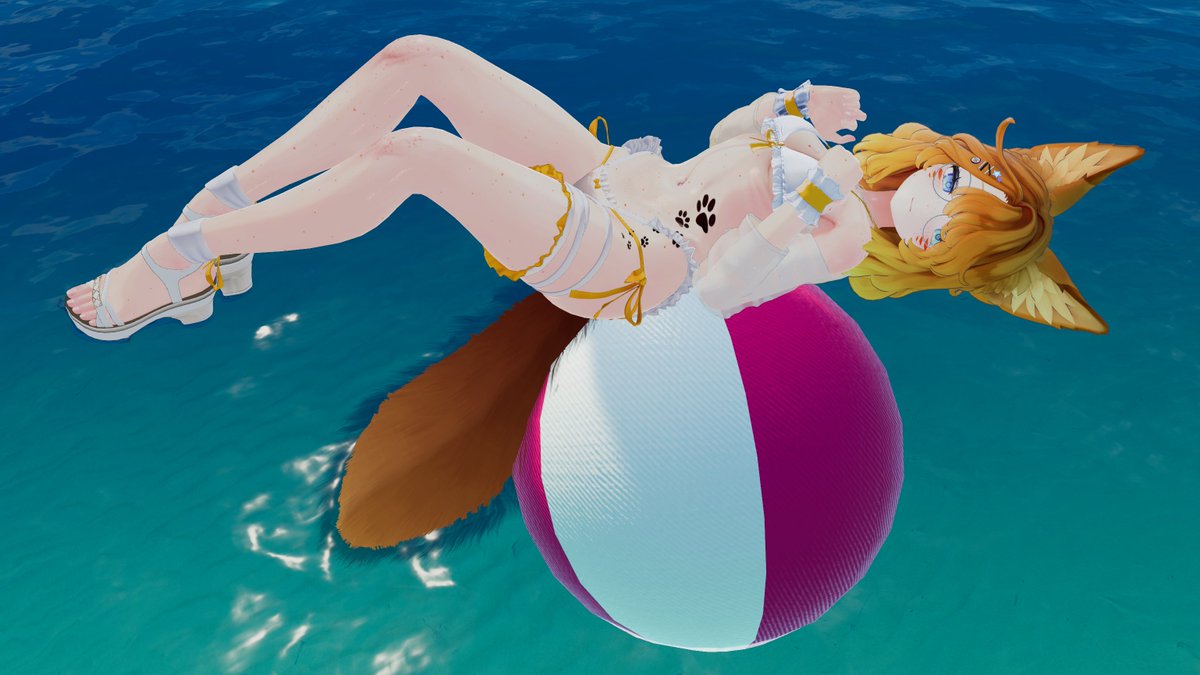 SweetMapleVT's tweet photo. Bouncing on your ball~ 🏐🧡 https://t.co/vmQKdQqBX7