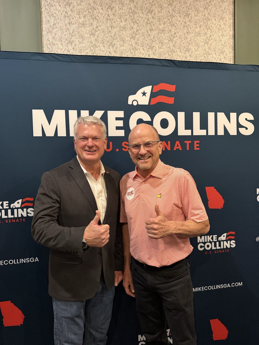 MikeCollinsGA's tweet photo. Always good to be with the folks of Gainesville. Thank you for the huge turnout!

Hall County is ready to vote for the RIGHT Republican on June 16th. https://t.co/TrxkQvAMSD