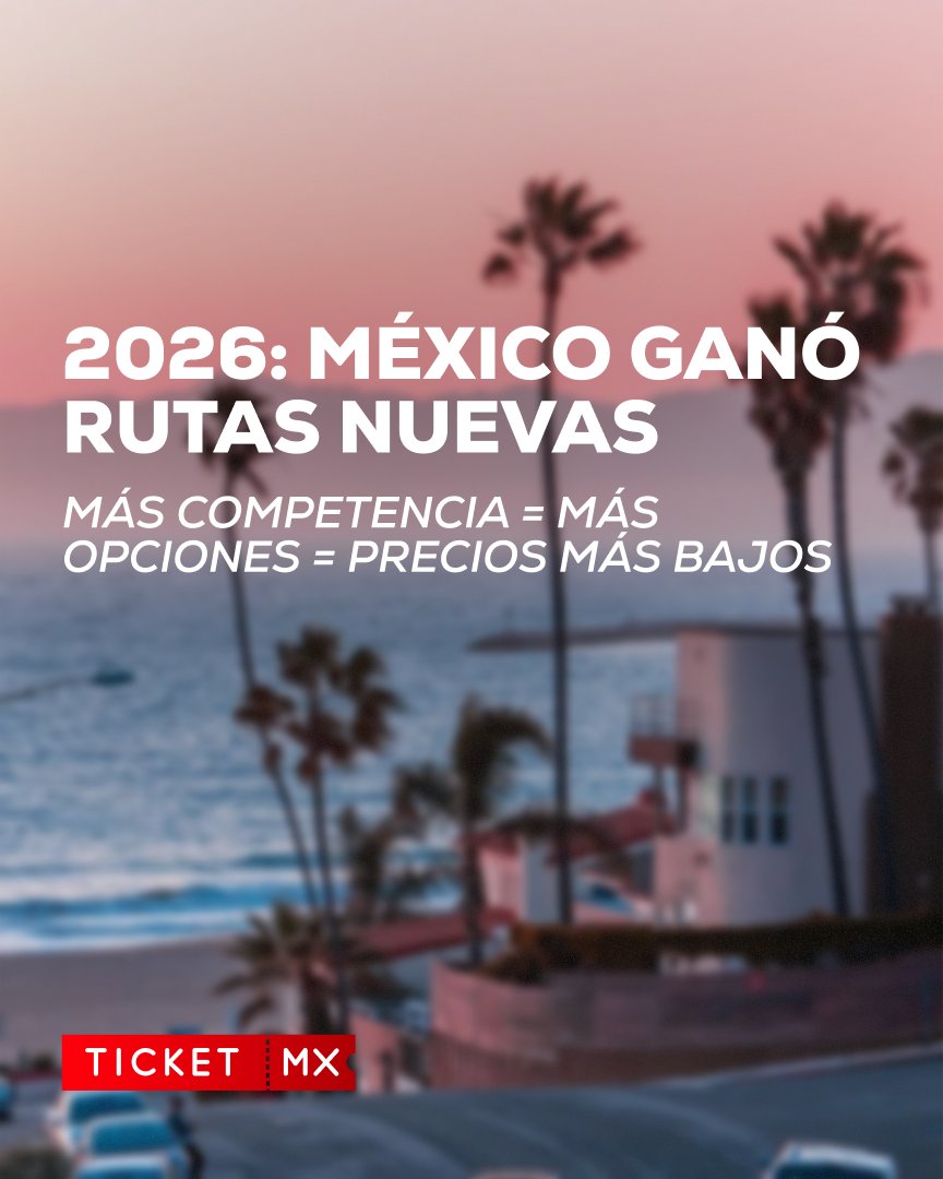 ticket_mx_'s tweet photo. Volaris a Bogotá. Viva a Chicago. JetSMART quiere entrar. 2026 es el año que México se conectó con el mundo. Link en bio.
#aviación #Volaris #VivaAerobus #Aeroméxico #vuelos #México https://t.co/jbYgccQx0Q