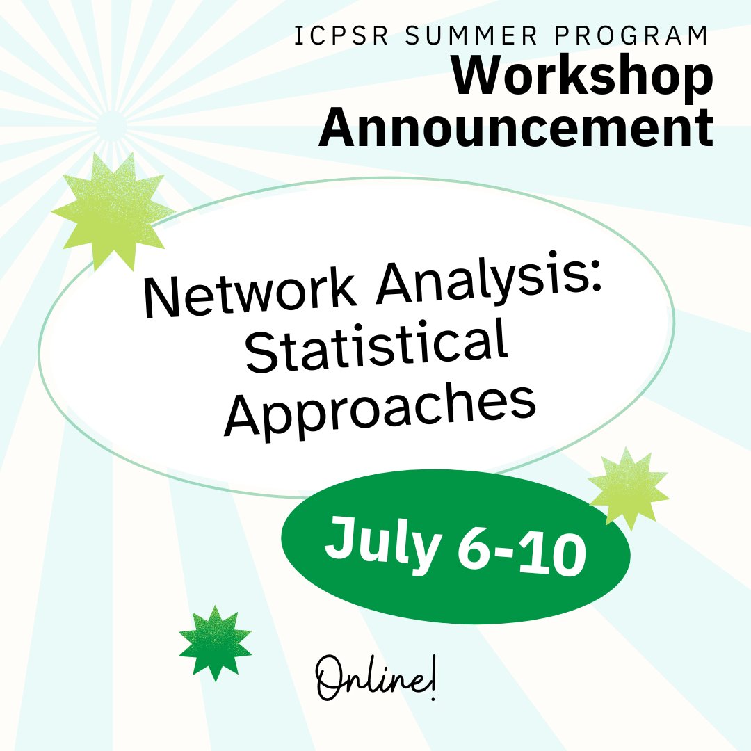 ICPSR Summer Program tweet media