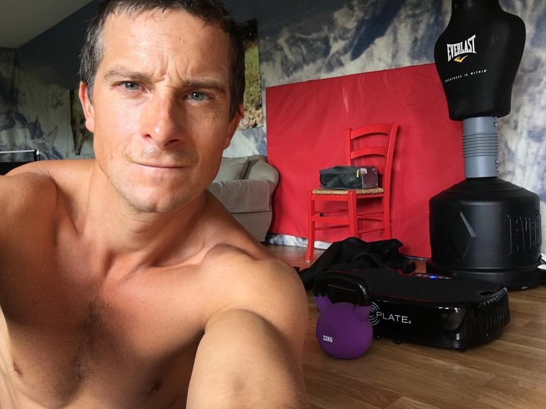 BearGrylls's tweet photo. The will to win means nothing without the will to train. https://t.co/jGnOWCgCgQ