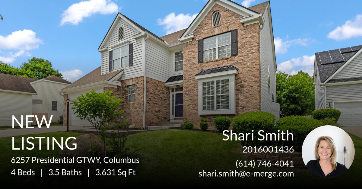 realestateshari's tweet photo. 📍 New Listing 📍 Take a look at this fantastic new property that just hit the market located at 6257 Presidential Gtwy in Columbus. For more information reach out here or at:
Shari Smith, Realtor (614) 746-4041!
Listed by Virag ... https://t.co/dCWpm9R6Hc https://t.co/jmjgGix8sV