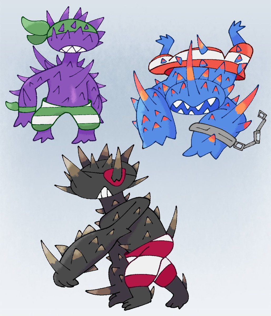 SoulSketched's tweet photo. Made new scrimblos for the seas-

Urchins or also called Gremlins are a marine Feral Race. They are known to secretly board ships just to cause malfunctions on vessels and make off with loot/cargo amongst the chaos. Though lately, they’ve been unusually more coordinated than ever https://t.co/HSEauYZGe8