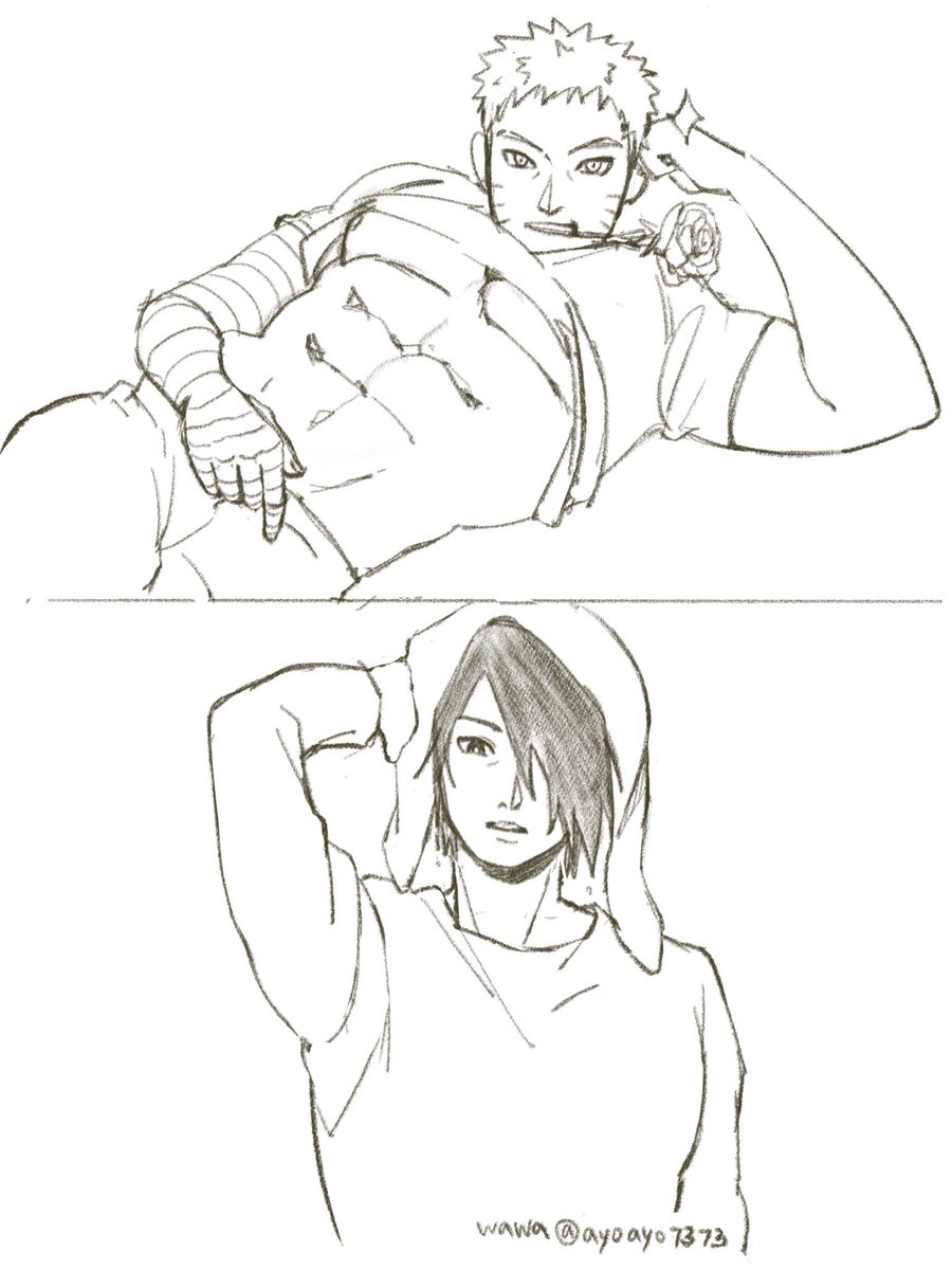 ayoayo7373's tweet photo. flirt #Narusasu #ナルサス https://t.co/iEwhDf5YqI