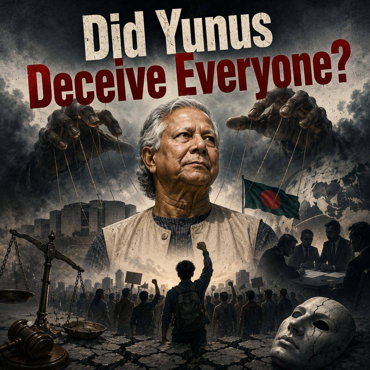 bdperspectives's tweet photo. Questions are growing over whether Bangladesh’s interim leadership delivered reform—or deepened instability, polarization, and insecurity. As democratic institutions weaken and extremist forces gain visibility, the international human rights community must closely monitor developments in Bangladesh before the crisis escalates further. 
Read More: https://t.co/MXBy47S91I
#Bangladesh #HumanRights #Democracy #RuleOfLaw