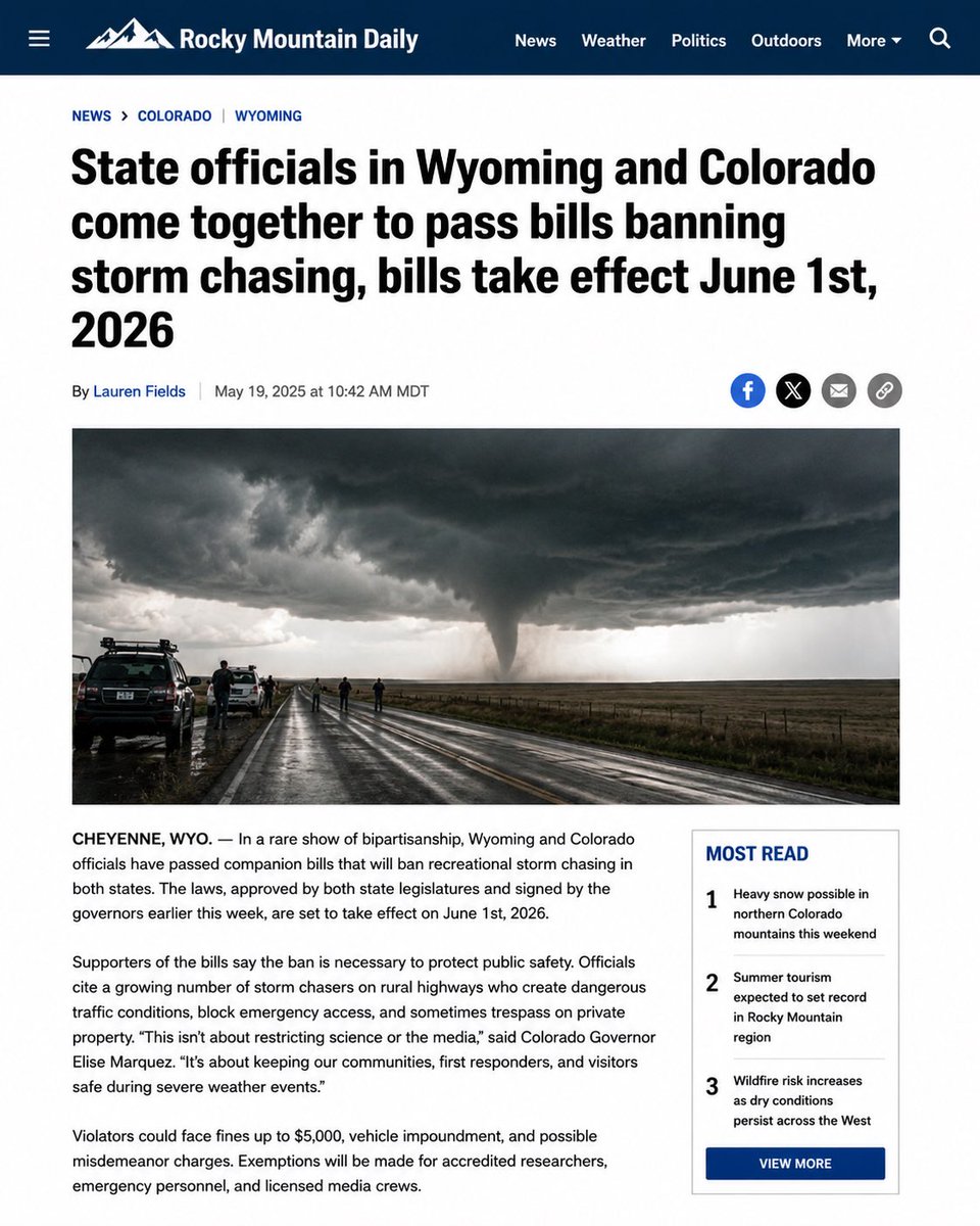 StormCoker's tweet photo. Man it finally happened….guess nobody will be chasing up north this year so don’t make the drive for any setups https://t.co/nbSX8C0C0S