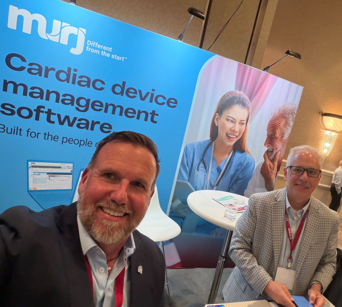 gomurj's tweet photo. Team Murj® at this year’s @NCVHonline Annual Conference. Our team is on site discussing connected cardiac care, workflow visibility, and how integrated data can support care beyond the device clinic. https://t.co/G1mdn494s5