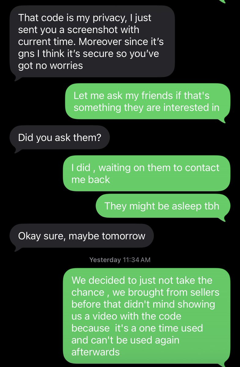 taeviora's tweet photo. This person is a scammer, so keep an eye out ARMY 🚩 Tickets were obviously fake and they refused to send a screen recording because of “privacy.” After I kept saying I only do PayPal G&amp;S, they stopped replying. https://t.co/LG3B5IAgW4