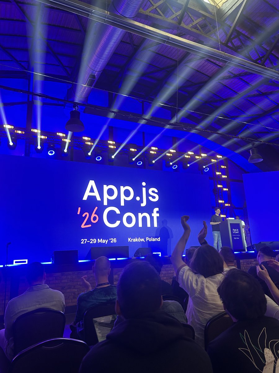 casp3ro_'s tweet photo. Great day at @appjsconf - really enjoyed the TypeGPU talk. 
See you tomorrow at @screenstudio booth. https://t.co/fS8Ep2CJK9