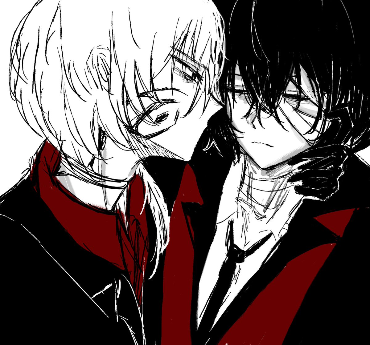 fycdrs's tweet photo. #soukoku old doodle https://t.co/wPfwCYxBca