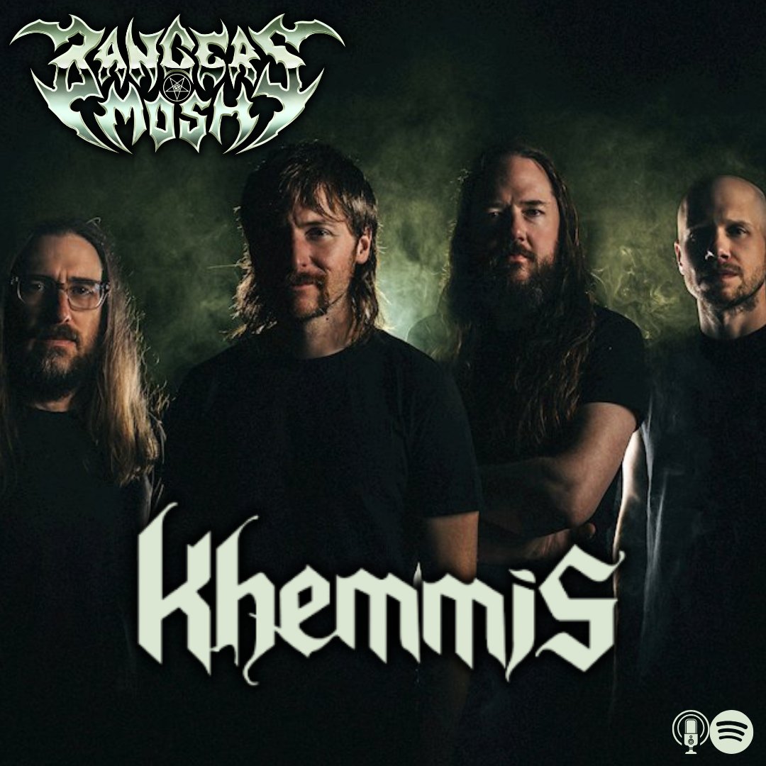 BangersP's tweet photo. We're stoked to be joined by Ben Hutcherson of Khemmis! We take a deep dive into their brilliant upcoming self titled record, and settle that age old debate - jewel case CD's or digipack 💿 streaming in all podcast spots ⚔️
@khemmisdoom https://t.co/V8Gfrh6I6U