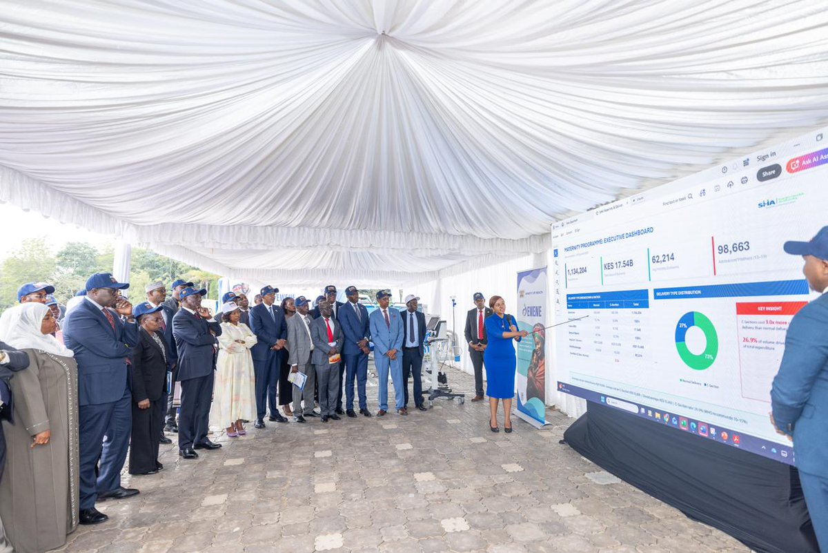 KenyaGovernors's tweet photo. Today, Governors led by the Council of Governors (CoG) Chair H.E FCPA Ahmed Abdullahi joined H.E President William Ruto for the launch of the Every Woman, Every Newborn, Everywhere (EWENE) and Maternal and Newborn Rapid Results Initiative. 
EWENE is a global initiative that seeks to end preventable maternal and newborn deaths by prioritizing high-impact, evidence-based interventions implemented at both National and County Government levels. Anchored on ten (10) strategic pillars, including: quality of care; policy and planning; gender and equity; data, monitoring and learning; health workforce; emergency preparedness, response and resilience; commodities and health technologies; financing; advocacy and accountability; and research and innovation, the initiative will be implemented across all 47 Counties.
The event also marked the flag off of critical maternal medical equipment to 20 counties, a significant step aimed at improving maternal and newborn healthcare services. Both levels of governments reaffirmed their commitment to address the systemic gaps driving maternal and neonatal deaths, including delays in access to quality healthcare, while calling for a Whole of society approach in realizing the EWENE acceleration plan and RRI goals.